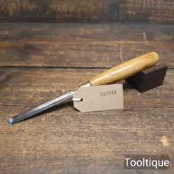 Vintage 3/8” Marples Shamrock Bevel Edge Chisel - Sharpened Honed