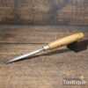 Vintage 3/8” Marples Shamrock Bevel Edge Chisel - Sharpened Honed