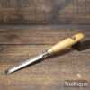 Vintage 5/8” Marples Shamrock Bevel Edge Chisel - Sharpened Honed