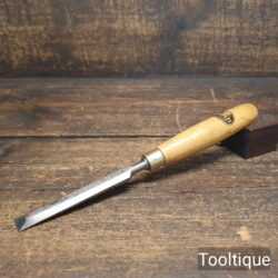 Vintage 5/8” Marples Shamrock Bevel Edge Chisel - Sharpened Honed