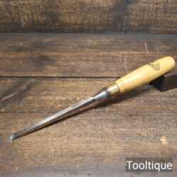 Vintage ¼” Marples Shamrock Morticing Chisel - Fully Refurbished