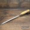 Vintage ½” Marples Shamrock Bevel Edge Paring Chisel - Sharpened Honed