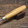 Vintage ¾” Marples Shamrock Bevel Edge Paring Chisel - Sharpened Honed