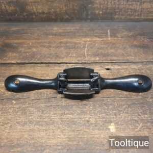 Scarce Traut’s Patent Stanley Rule & Level Double Iron Metal Spokeshave - Refurbished