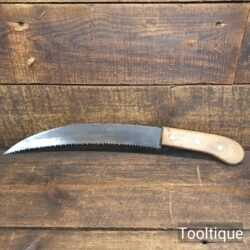 Vintage Gardeners Cross Cut Branch Pull Saw - Fully Sharpened Refurbished