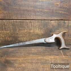 Antique Keyhole Saw Fully Sharpened Cross Cut