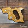Vintage Henry Disston USA 26” Cross Cut Saw 7 TPI - Fully Refurbished