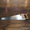 Vintage Henry Disston USA 26” RIP Saw 7 TPI - Fully Refurbished Ready To Use