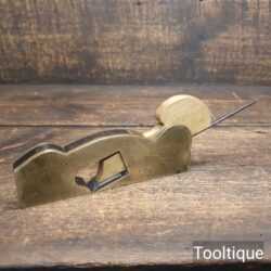Antique Brass 5/8” Wide Rosewood Infill Plane - Refurbished Ready To Use