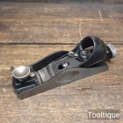 Vintage Stanley No: 60 ½ Adjustable Throat Low Angle Block Plane - Fully Refurbished