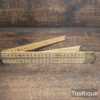 Crisp Vintage Rabone Chesterman No: 1161 Boxwood Brass Folding Rule