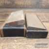 2 No: Vintage India Fine Grade Honing Stones - Good Condition