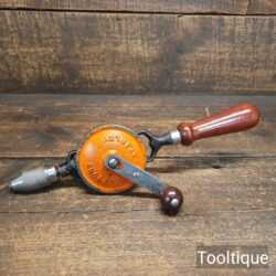 Vintage Stanley No: 805 Single Pinion Egg Beater Hand Drill - Refurbished