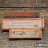 3 No: Vintage Carborundum Medium Grit Sharpening Stones - Good Condition