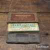 Vintage Selection of 3 No: Sharpening & India Slip Stones - Refurbished