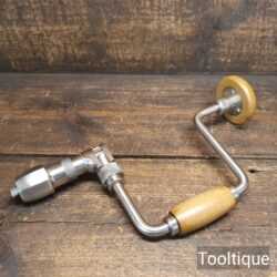 Vintage Skinner Carpenters Ratchet Brace broad arrow 1968 - Fully Refurbished