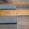 3 No: Different-Sized Vintage Carborundum Slip Stones- Good Condition