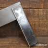 Vintage Ebony & Brass Carpenters 12” Set Square - Good Condition