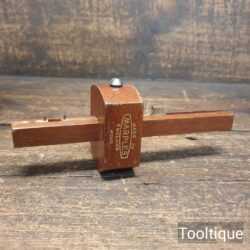 Vintage Marples No: 2153 Mahogany & Brass Mortice gauge in good used condition