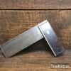 Vintage Rosewood & Brass Carpenters 6” Set Square - Good Condition
