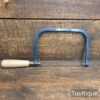 Vintage Eclipse Coping Saw with beechwood handle in good used condition