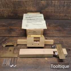 Vintage Boxed Ulmia Veneer Inlay Cutting Tool For Marquetry & Veneer Work