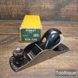 Vintage Boxed Stanley No: 110 Block Plane - Good Condition