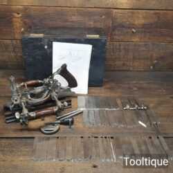 Vintage Boxed Stanley USA Sweetheart No: 55 Combination Plough Plane - Refurbished