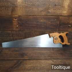 Vintage 24” Spear & Jackson ‘Spearior’ No: 88 Cross Cut Saw 7 TPI - Fully Refurbished