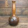 Bespoke Hand Wood-Turned Reclaimed Old Lignum Vitae Mallet - Cherry Handle