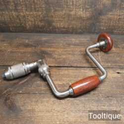Vintage Stanley No: 78 Carpenters Ratchet Brace 10” Swing - Fully Refurbished