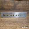 Crisp Vintage Heavy Duty Tool Steel Dowelling Plate - Good Condition