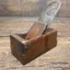 Vintage Beechwood Bullnose Plane - Refurbished Ready To Use