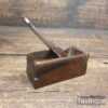Vintage Beechwood Bullnose Plane - Refurbished Ready To Use