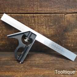 Vintage Rabone Chesterman No: 1813 Adjustable Steel Square - Fully Refurbished