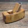 Vintage Luthiers Boxwood 3 ¾” Long Hollowing Plane - Refurbished Ready To Use