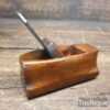 Vintage Luthiers Beechwood 3 ¾” Long Hollowing Plane - Refurbished Ready To Use