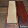 Unusual Vintage Very Fine Natural Honing Stone Boxed - Flattened Ready For Use