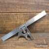 Vintage Rabone No: 1902 Adjustable Combination Set Square - Refurbished For Use