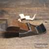 Early Cast Iron Low Angle Chariot Plane James Cam (18th C) Iron - Works Well
