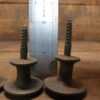 8 No: Vintage Screw-in Shutter Cabinet Knobs
