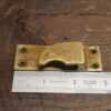 Antique Victorian Brass Reeded RAILWAY Sash Window Fastener