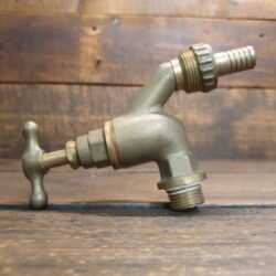 Vintage Pegler Yorkshire Brass Water Faucet Outdoor Tap