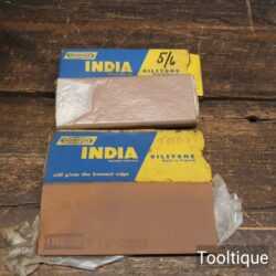 2 No: Vintage Boxed India Slip Stones - Good Condition