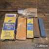 Vintage Selection 3 No: Different Grade Slip Stones - Good Condition