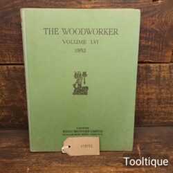Vintage The Woodworker Vol LV1 1952 Annual Book by Evan Brothers