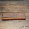 Vintage 8” x 1 ¾” Leather Tool Cutter Honing Strop On Base - Good Condition