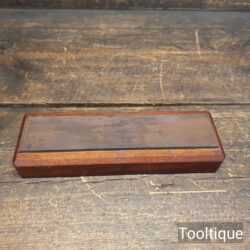 Vintage 8” x 1 ¾” Leather Tool Cutter Honing Strop On Base - Good Condition