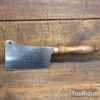 Antique Butchers or Chef’s No: 1 Cast Steel Chopper - Fully Refurbished