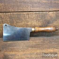 Antique Butchers or Chef’s No: 1 Cast Steel Chopper - Fully Refurbished